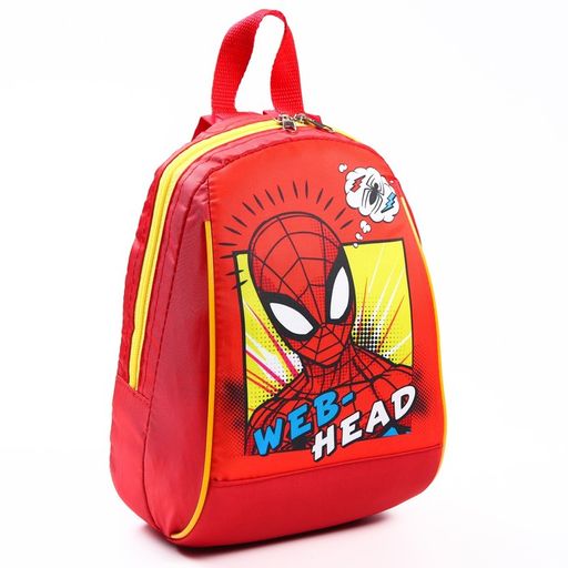 Рюкзак детский, отдел на молнии, 20 х 13 х 26 см Супер-мен, Человек Паук - Marvel фото 5