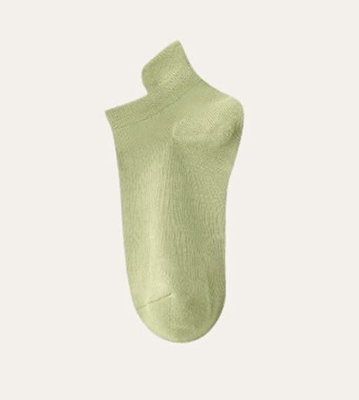 Короткие носки р.35-40 Colour Зеленые - Krumpy фото 3