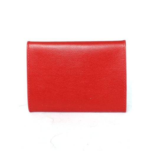 Обложка для паспорта Croco-П-402 (5 карм) натуральная кожа красный матовый (16) 261403  фото 2