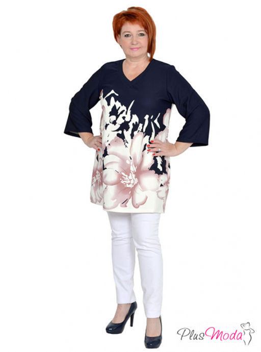 Туника Модель №1184 размеры 44-84 - Plusmoda фото 10