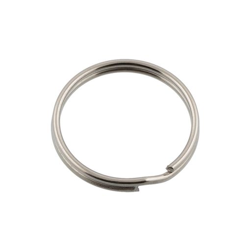 Фурнитура металл Gamma GH 107/17 Кольцо для ключей d внутр. 17 мм 20 шт в пакете №04 под никель