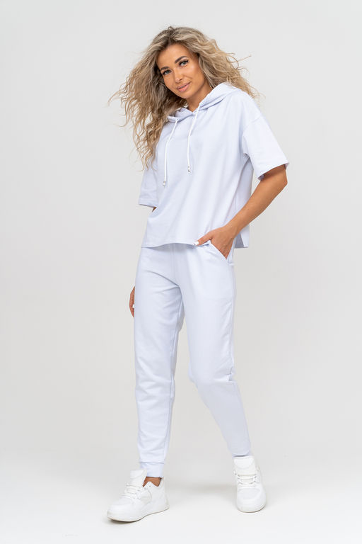 Костюм Натали 36773 толстовка и брюки из хлопка с полиэстером фото 4