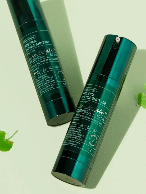 VT Cosmetics Бустер-сыворотка для чувствительной кожи для лица с микроиглами и экстрактом центеллы / Pro Cica Reedle Shot 100, 50 мл