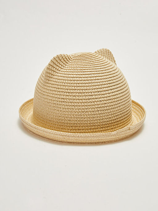 K?z ?ocuk Nak??l? Has?r ?apka - Waikiki фото 3