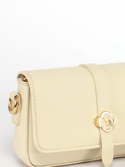 Сумка женская искусственная кожа YDR-2527, 1отд, плечевой ремень, молочный SALE 253909 - Adelia фото 9