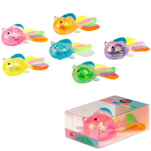 Крутой замес. Супергель "Рыбка" 12*8*5.5см, в ассорт., пвх кор., 12 шт в дб арт.Т26398