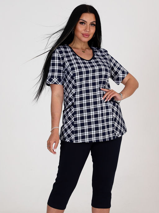 364 ПИЖАМА ЖЕНСКАЯ (бриджи) - А-дина фото 4