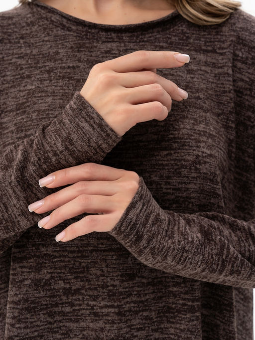 Джемпер жен.арт.1245-3,шоколадный