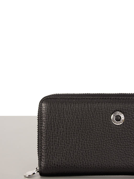 LACCOMA кошелек LA-1129-черный натуральная кожа  фото 3