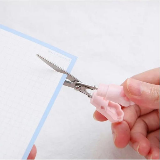 Ножницы мини складные и острые 8.7 см Лапка котика - Zebo фото 4