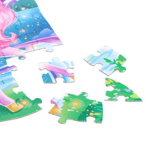 Набор с фигурными пазлами 4 в 1 Мир волшебства - Puzzle time фото 3