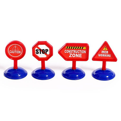 Конструктор винтовой Эвакуатор с машинкой, с отвёрткой и насадкой + знаки - Simaland фото 15