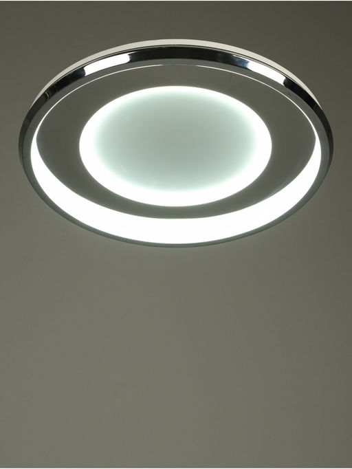 Люстра Karin 58 Вт LED 3000-6000К хром Ø40×6 см