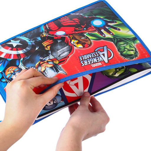 Папка пластиковая А4, на молнии, Мстители - Marvel фото 4