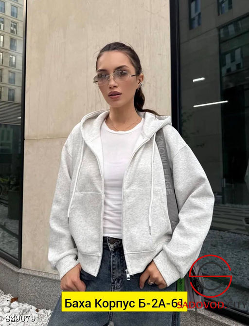 Худи женское с капюшоном - Bruno фото 4