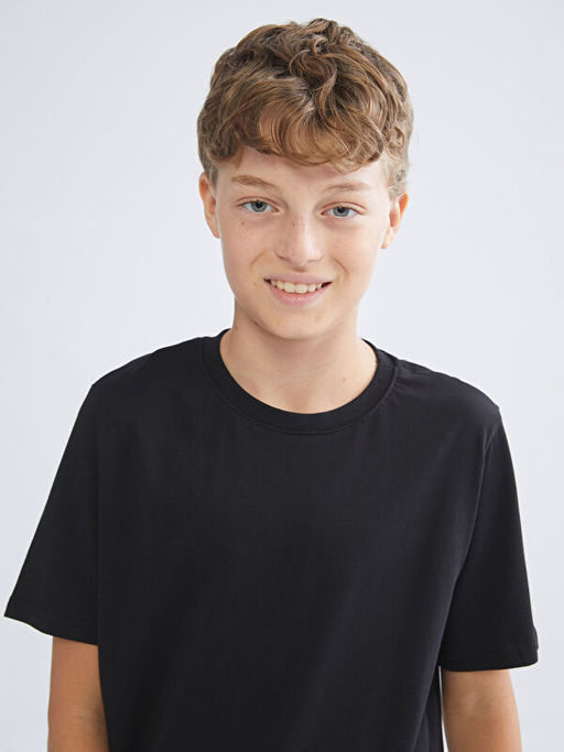 Bisiklet Yaka Erkek ?ocuk Ti??rt