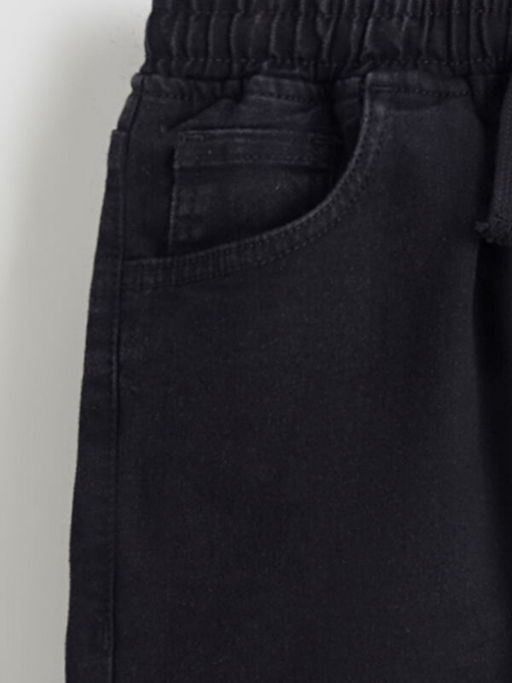 Beli Lastikli Polar Astarl? Erkek ?ocuk Jean Pantolon