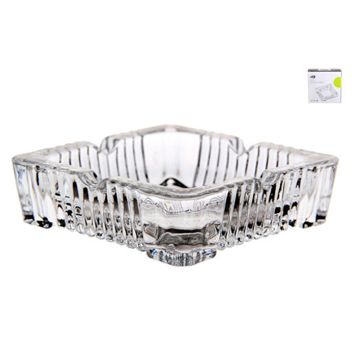 Пепельница 10.5х3.5см, гранение 5192