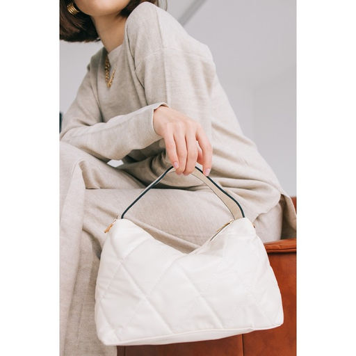 Сумка-багет на молнии, цвет бежевый - Simaland фото 10