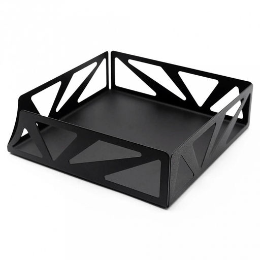 Салфетница металлическая 17,5х17,5х5см, черный (Россия) - Домашняя мода фото 4