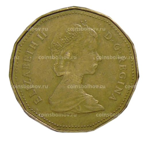 Монета 1 доллар 1987 года Канада