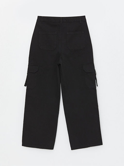 Basic Gabardin K?z ?ocuk Kargo Pantolon - Waikiki фото 2