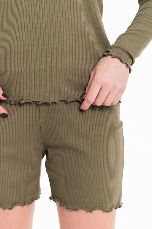 Костюм (футболка+шорты) М32146ВШа Хаки - Елена фото 6