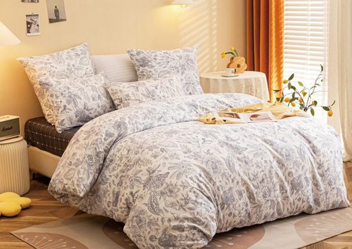 КПБ Alanna Home на резинке по кругу ALAHR117 1.5 спальный