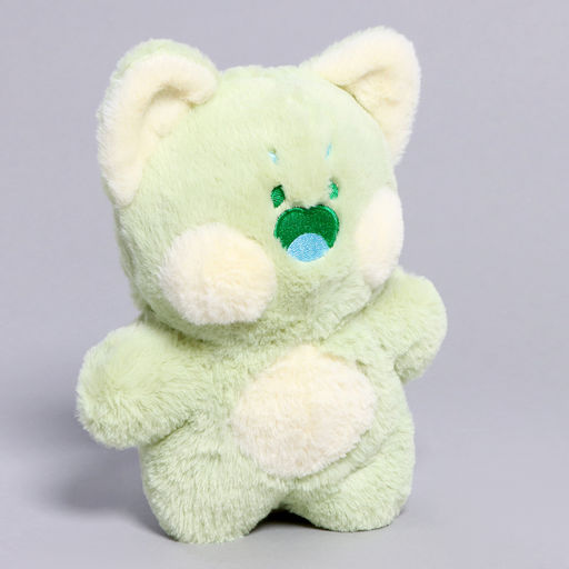 Мягкая игрушка «Супер кот», 21 см, цвет зелёный