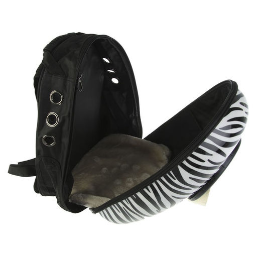 Рюкзак для переноски животных с окном для обзора, 32 х 25 х 42 см - Пижон фото 7