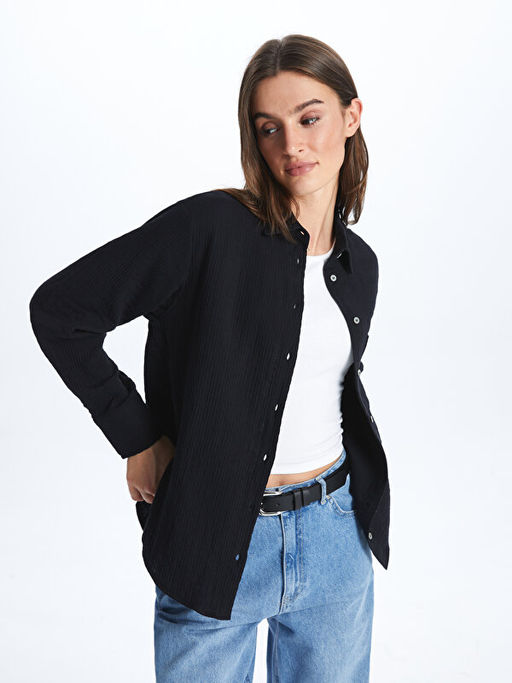 D?z Uzun Kollu M?slin Kad?n G?mlek