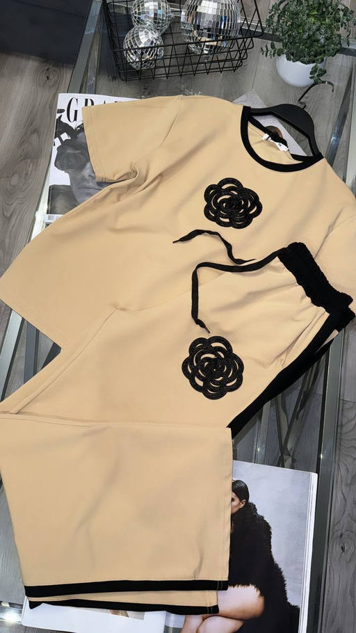 Классные костюмы-двойки с брюками палаццо - Ksa фото 4