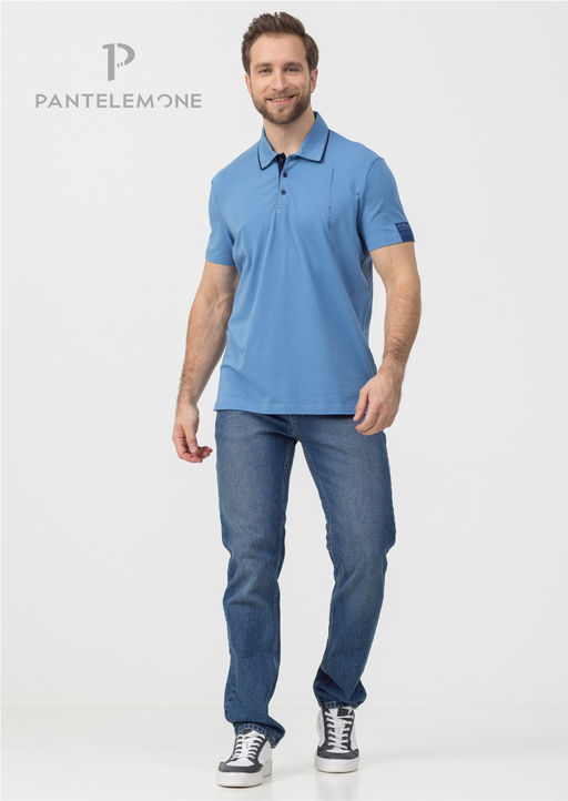 Футболка поло мужская - Pantelemone фото 10