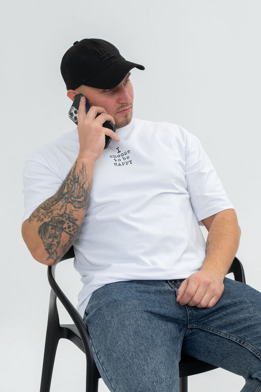 Футболка мужская 8507/1 оверсайз