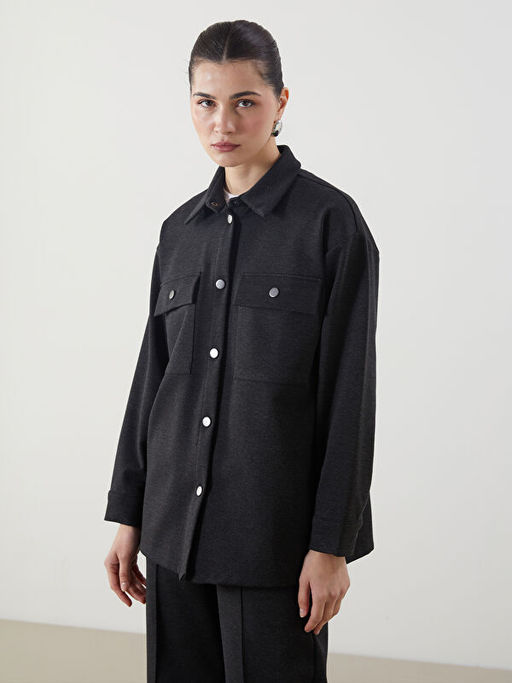 D?z Oversize Kad?n G?mlek Tunik