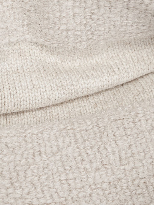 Шапка жен. кид-мох+альп+шерсть LB-N88031A pearl - Labbra фото 4