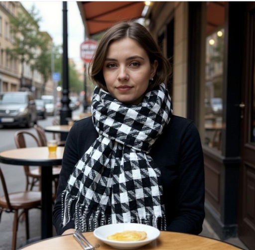 Платок из кашемира, мультицвет - Greta фото 2