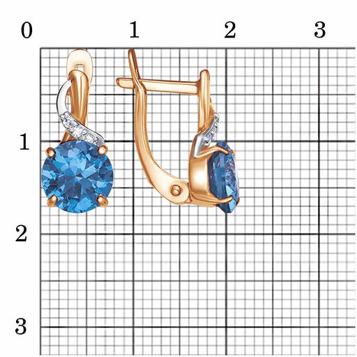 СЕРЬГИ 33814949Д14 - Красная пресня фото 2