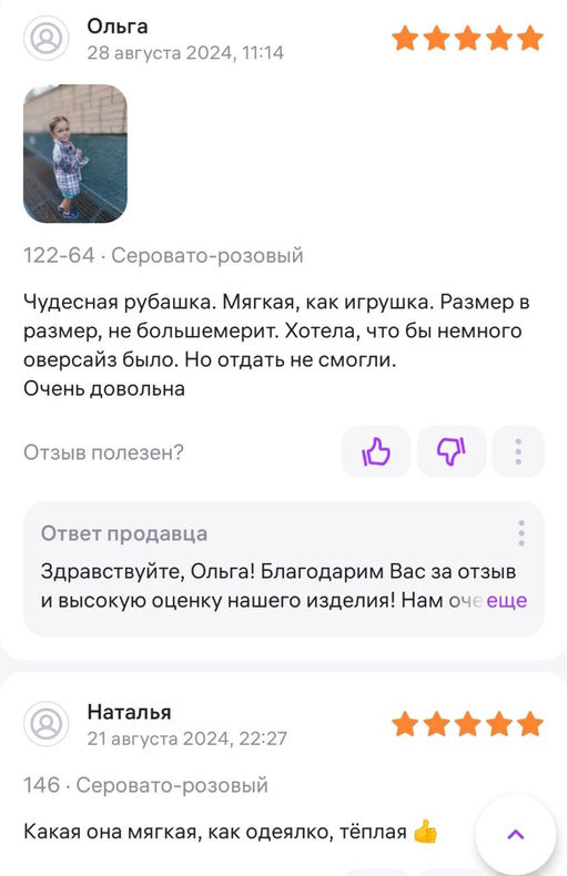 РБ004 Рубашка Флис. - Милаша фото 57