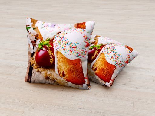 Скатерть Пасхальная коллекция 16 Габардин 145*145 см - Ros-decor фото 2