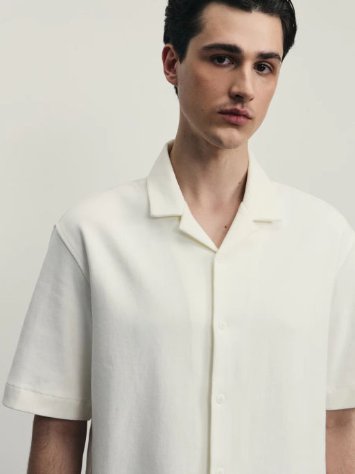 Рубашка из хлопка интерлок / Zarina  фото 7