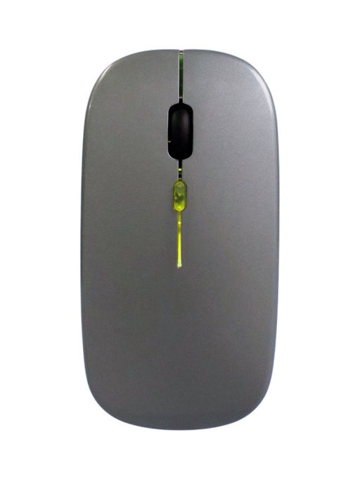 Мышь MB-2.4 беспроводная, оптическая, подсветка, 800-1600 dpi, USB, Bluetooth, серая