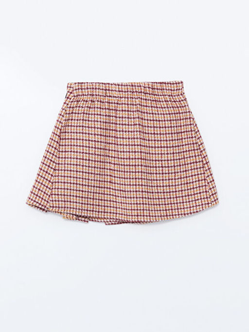 Ekose Desenli K?z Bebek Etek ve K?lotlu ?orap 2li Tak?m - Waikiki фото 3