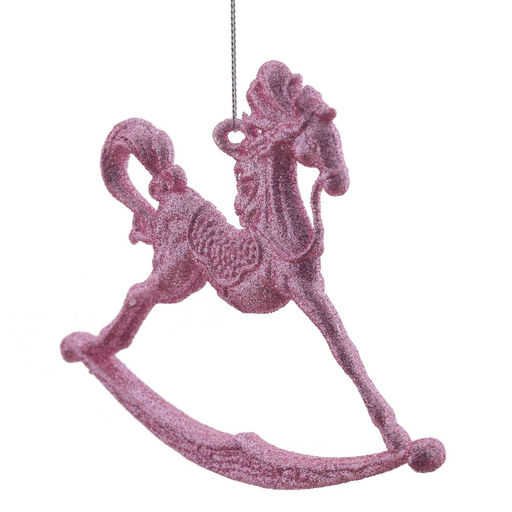 Украшение новогоднее "Лошадка", L14,5 W1 H12 см