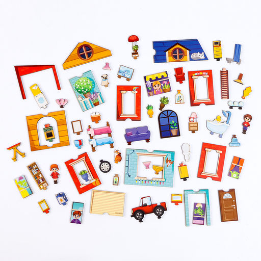 Рамка-вкладыш Дом - Лесная мастерская фото 4