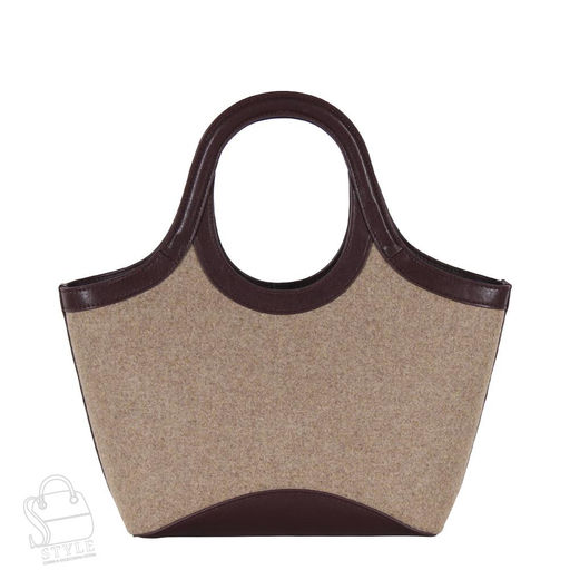 Сумка женская кожаная 56082BD camel Baidou/30 в Новосибирске