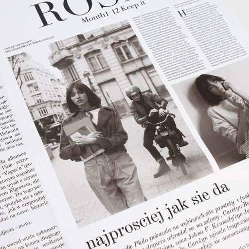 Цена за 20 шт. Пленка флористическая Газета моды 65мкм, 50 х 58 см - UPAK LAND фото 4