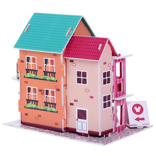 Конструктор 3D из пенокартона Торговый центр, 22 детали - Unicon фото 3
