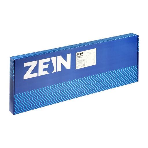 Душевая система ZEIN Z4312, тропическая и ручная лейка 3 режима, шланги, стойка, мыльница, хром