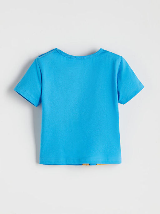 Mickey Mouse Bask?l? Erkek Bebek Ti??rt ve ?ort 2li